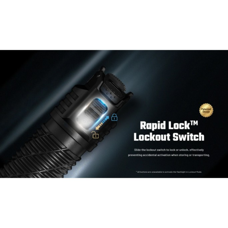 Nitecore P27iX 5000L 4xNiteLab M515S LED Rechargeable Flashlight