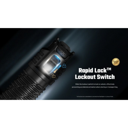 Nitecore P27iX 5000L 4xNiteLab M515S LED Rechargeable Flashlight