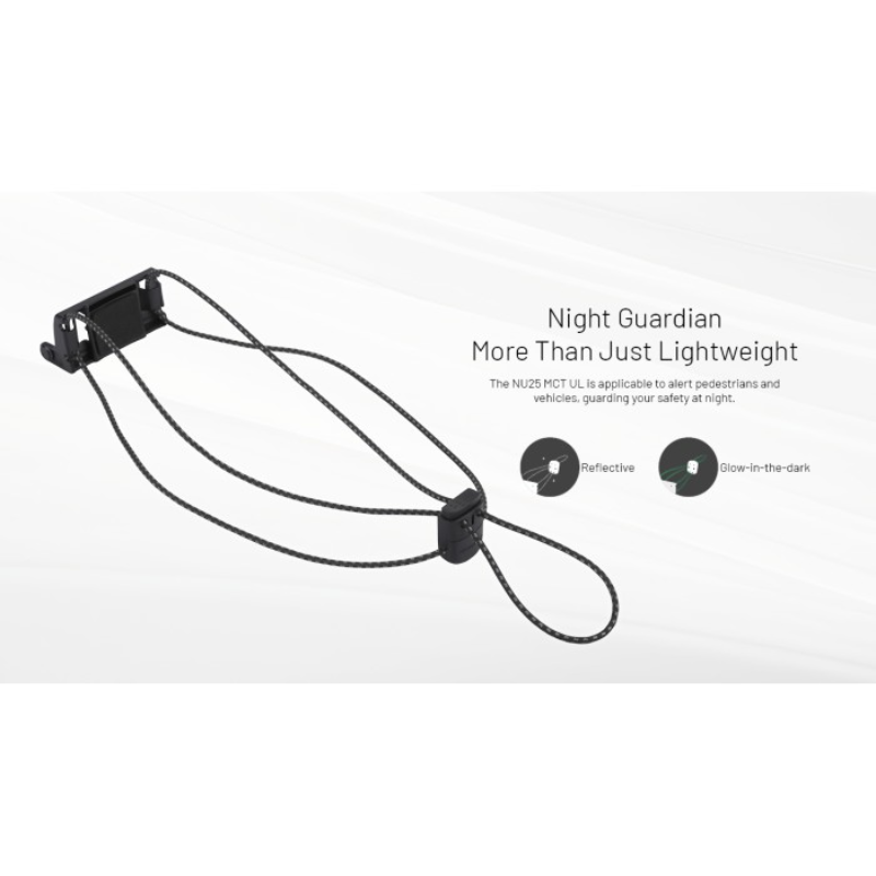 Nitecore NU25 MCT UL (Black) UHE LEDs 400L Ultra Lightweight Multiple Colour Temperatures Rechargeable Headlamp