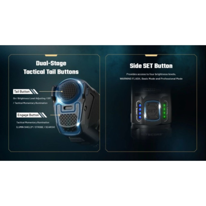 Nitecore P17iX 4xNiteLab M515S LEDs 5000L Rechargeable Flashlight