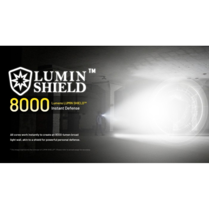 Nitecore EDC37 NiteLab UHi 20 MAX LED 8000 Lumens High Performance EDC USB Rechargeable Flashlight