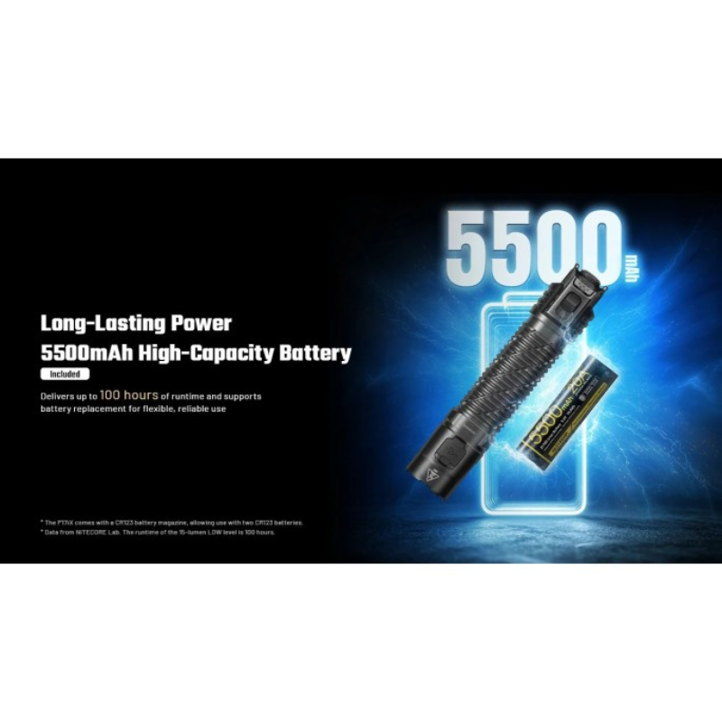 Nitecore P17iX 4xNiteLab M515S LEDs 5000L Rechargeable Flashlight