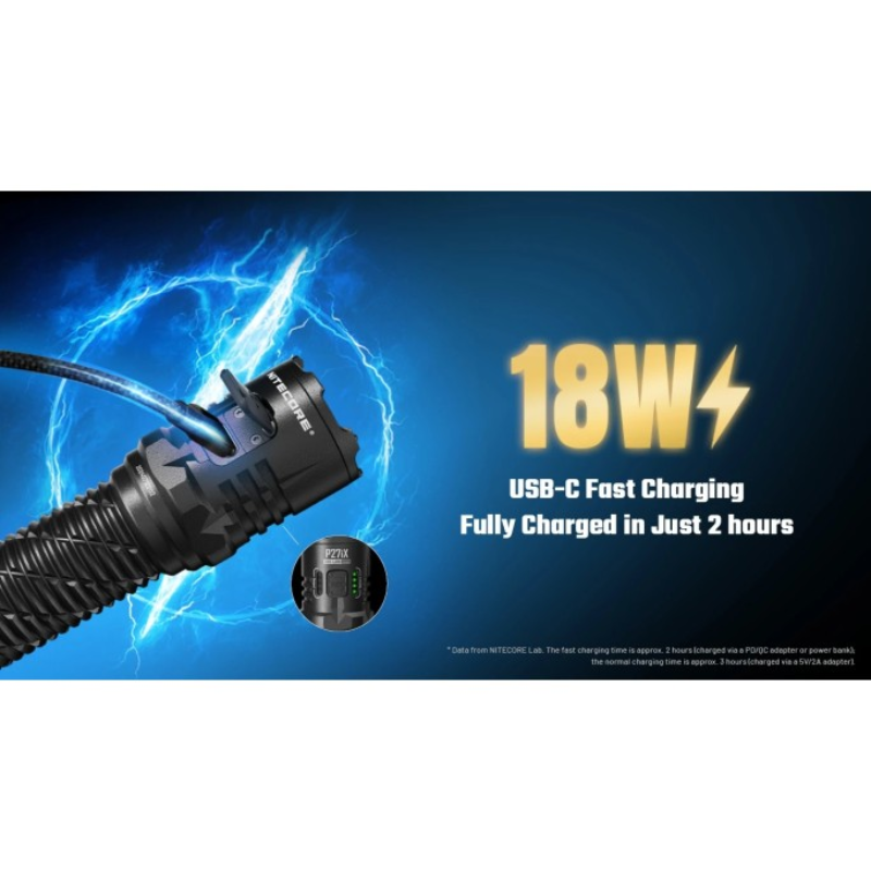 Nitecore P27iX 5000L 4xNiteLab M515S LED Rechargeable Flashlight