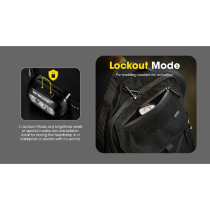 Nitecore NU30 500L NiteLab UHE LED Rechargeable Headlamp