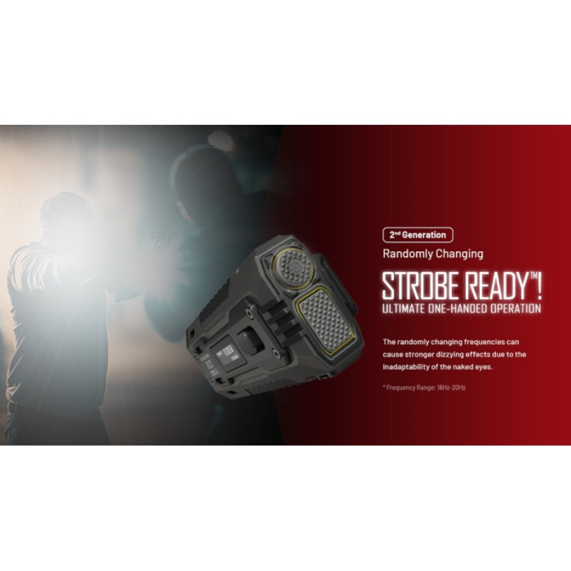Nitecore EDC37 NiteLab UHi 20 MAX LED 8000 Lumens High Performance EDC USB Rechargeable Flashlight