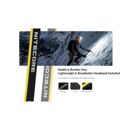 Nitecore HA29 UHE NiteLab MCT UHE LED 1200L Rechargeable Headlamp