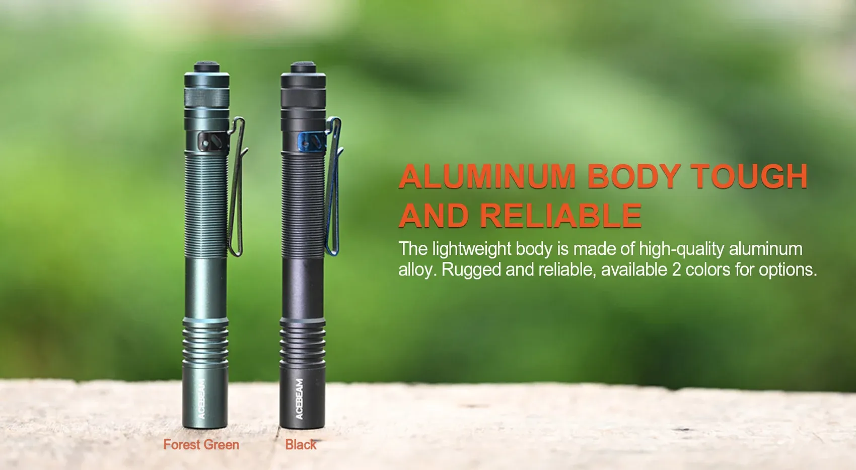 Acebeam Pokelit 2*AA 600 Lumens EDC Flashlight