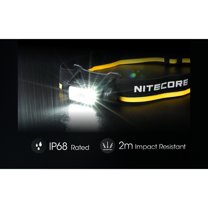 Nitecore NU43 1400L CW Spotlight + Floodlight Rechargeable Headlamp