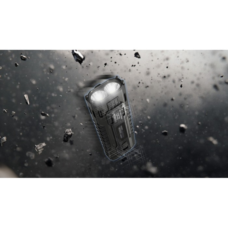 Nitecore EDC37 NiteLab UHi 20 MAX LED 8000 Lumens High Performance EDC USB Rechargeable Flashlight