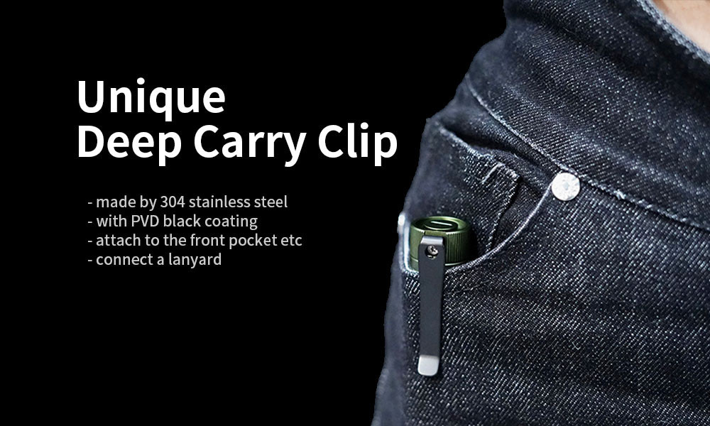 Manker E05 II Rechargeable EDC Flashlight 1300 Lumens