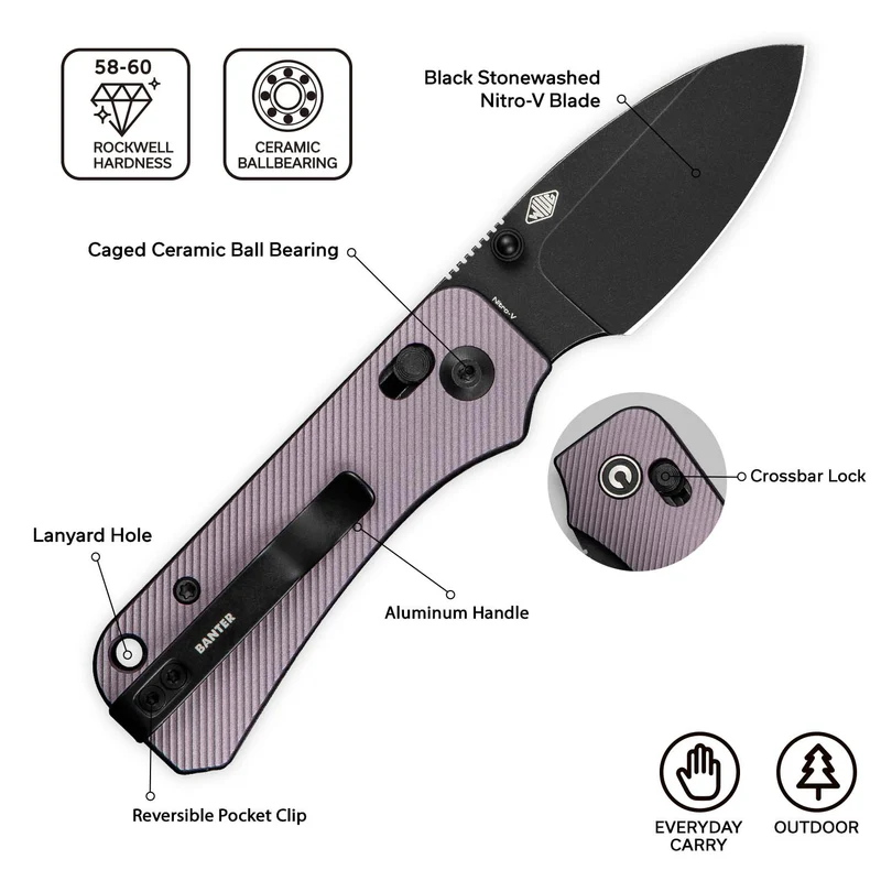 CIVIVI Baby Banter 2 Aluminum Handle C23074-2