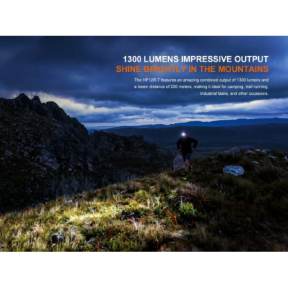 Fenix HP12R-T SFT25 + SST20 LED 1300L Trail Running Headlamp
