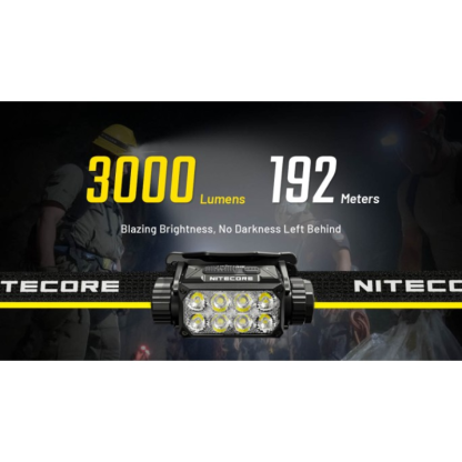 Nitecore HC75 UHE 3000L NiteLab UHE LED Rechargeable Headlamp