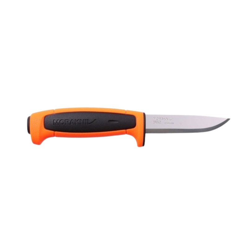 MoraKniv Basic 546 Black / Orange (S) Stainless Steel