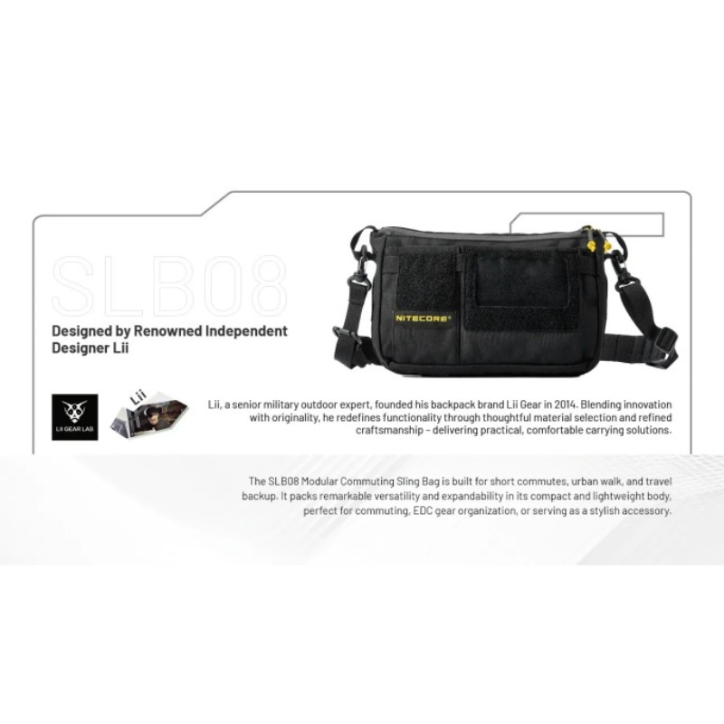 Nitecore SLB08 Modular Commuting Sling Bag