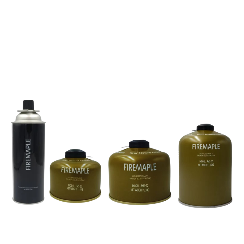 Firemaple Black Premium ISO Butane Gas 110g - 450g