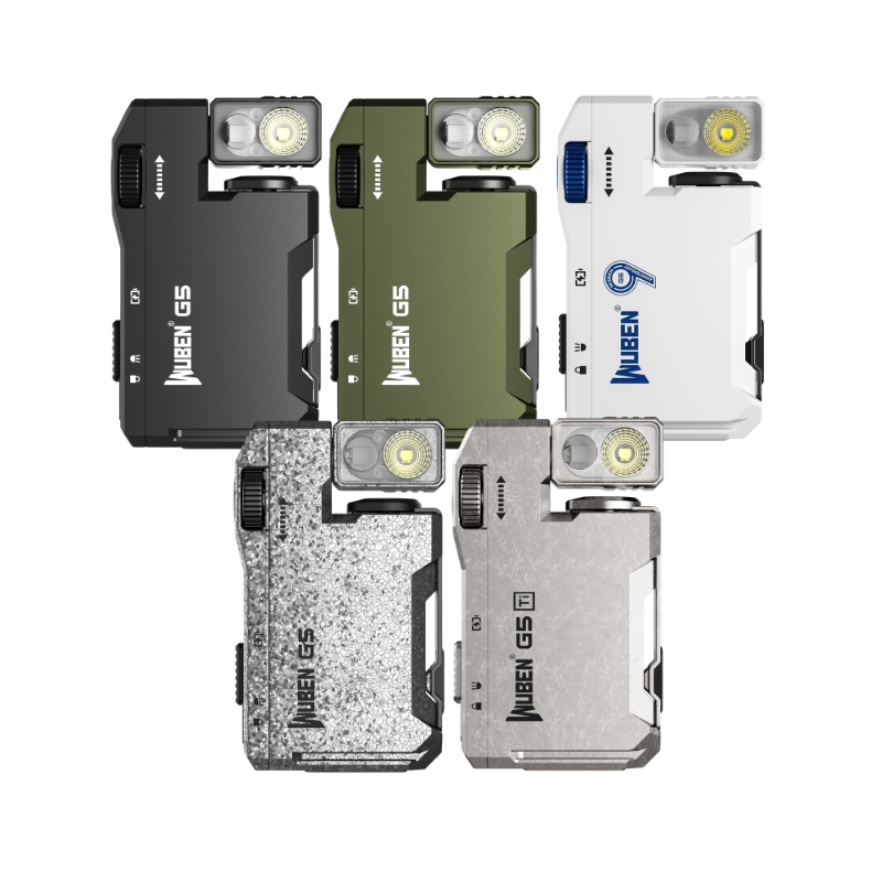 WUBEN G5 400 Lumens EDC Keychain Compact Rechargeable Flashlight