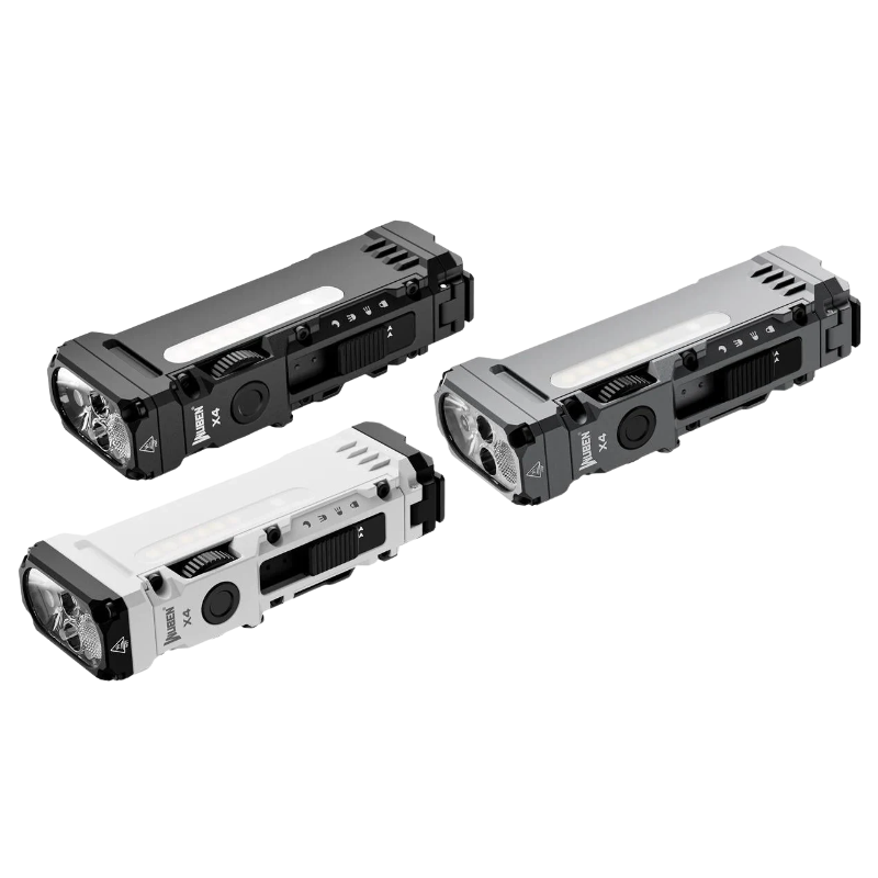 Wuben X4 Compact Multi-Function 1500 Lumen EDC Tactical Flashlight