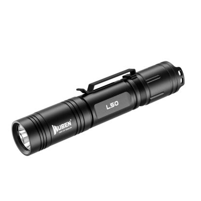 Wuben L50 EDC Rechargeable 18650 Tactical LED Flashlight