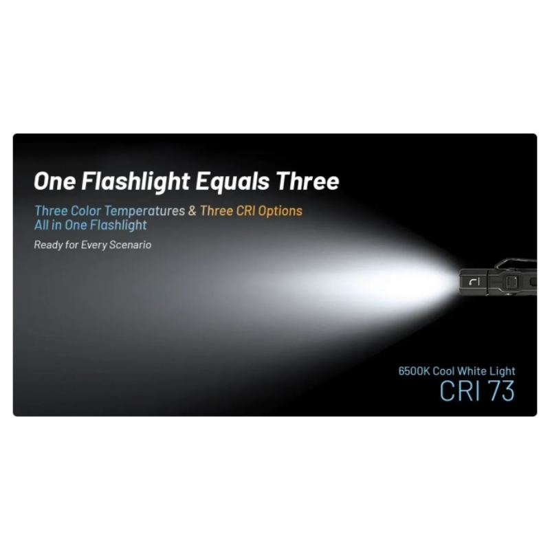 Nitecore EDC09 MCT UHE LED 1600L Flashlight