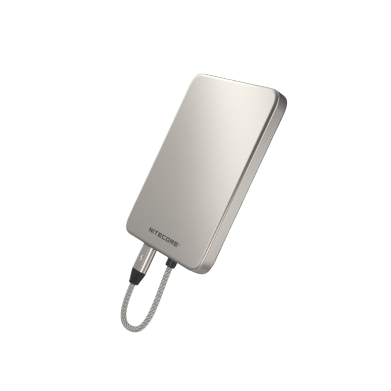 Nitecore Pocket 5 Magnetic Built-in USB-C Cable Pocket Power Bank
