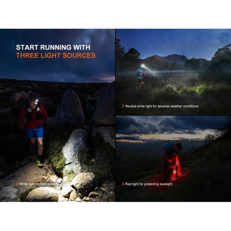 Fenix HP12R-T SFT25 + SST20 LED 1300L Trail Running Headlamp