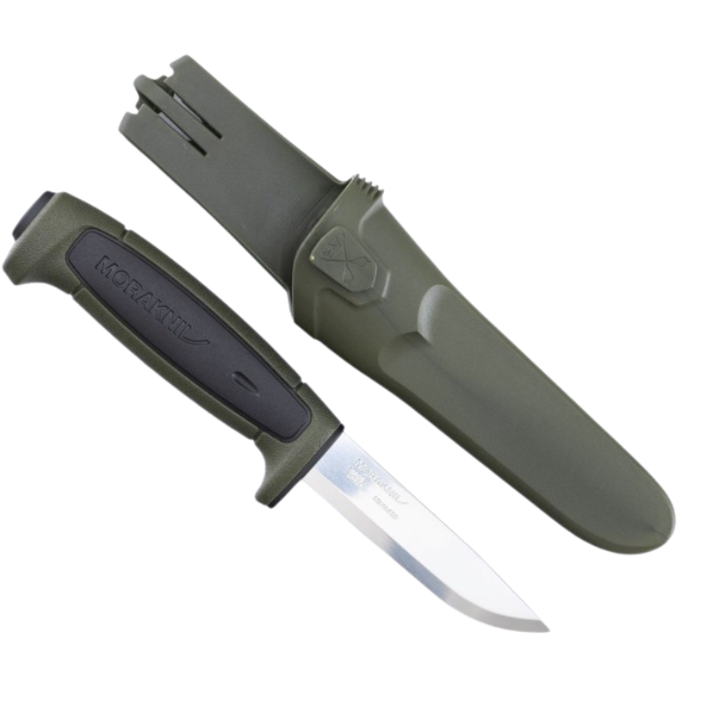 MoraKniv Basic 546 Military Green (S) Stainless Steel