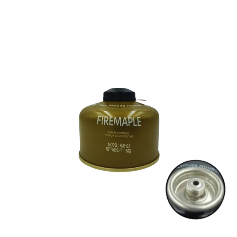 Firemaple Black Premium ISO Butane Gas 110g - 450g