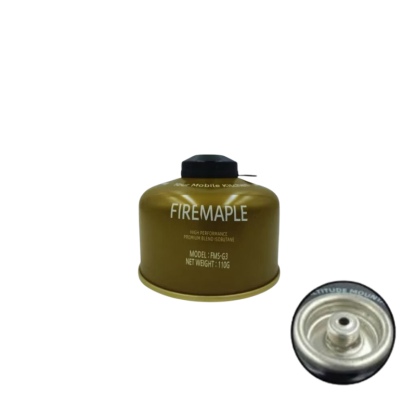 Firemaple Black Premium ISO Butane Gas 110g - 450g