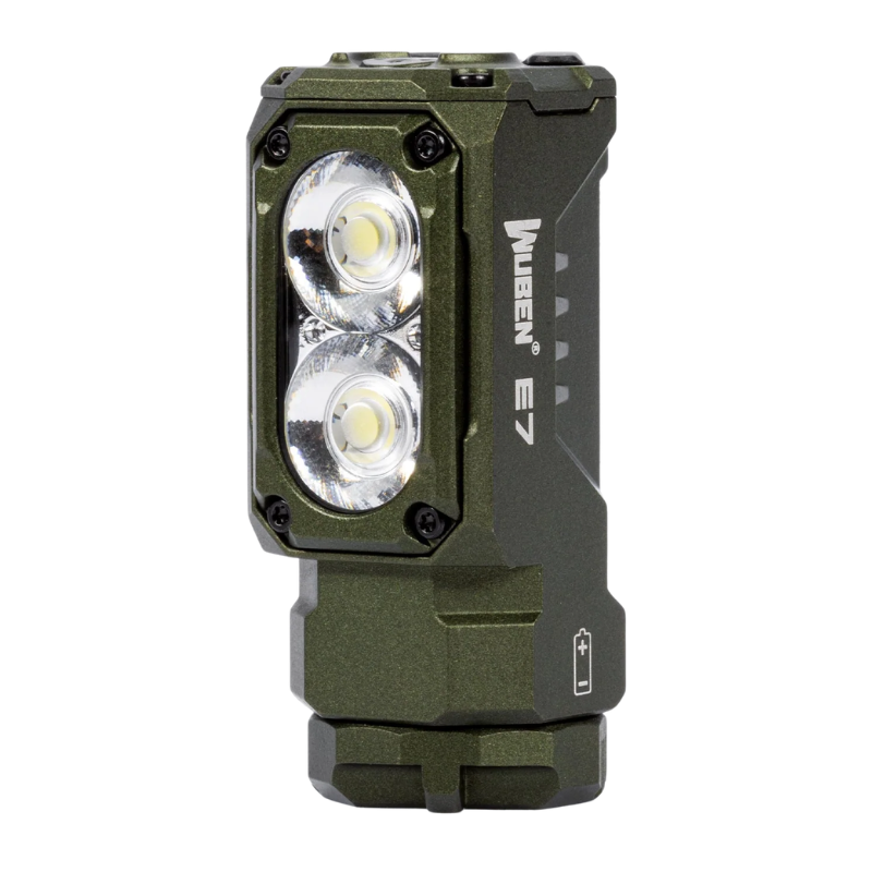 WUBEN E7 Magnetic Multi-functional EDC Flashlight 1800 Lumens