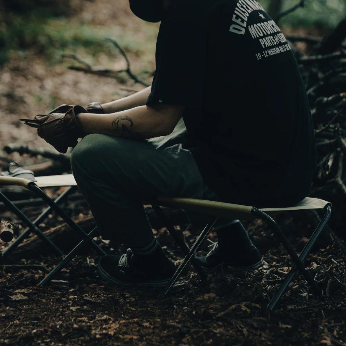 Cargo Container Wide BBQ Chair 2 Pieces Set