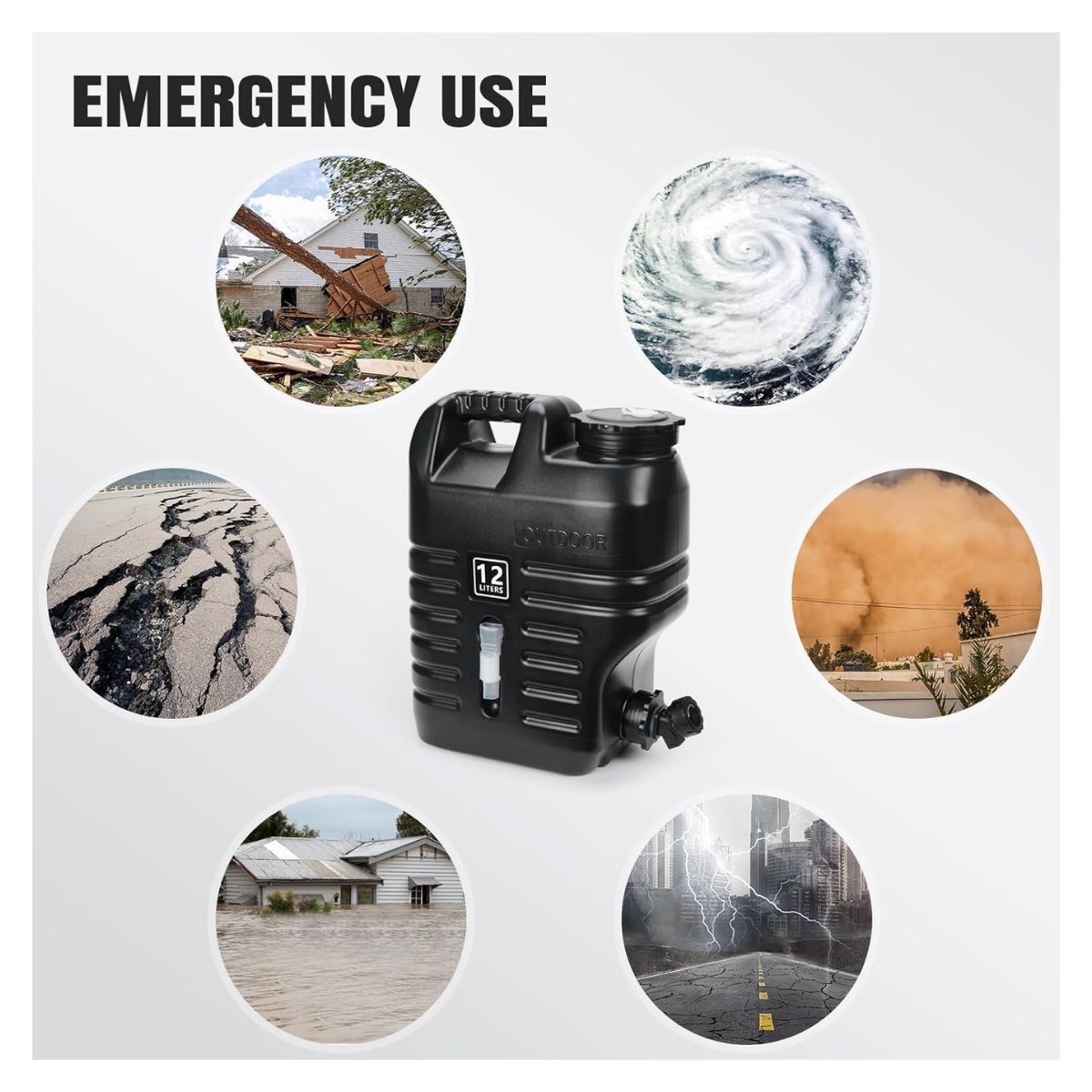 Deer Creek 12L Water Container