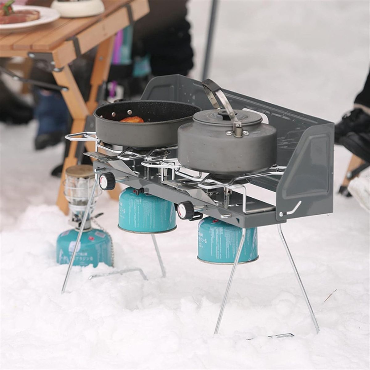 Deer Creek Double Head Stove with Bag