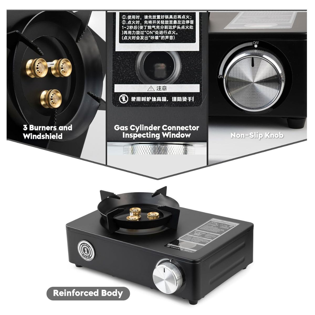 Deer Creek Portable Stove with Bag