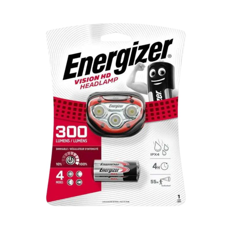 Energizer Vision HD 300 Lumen Headlamp