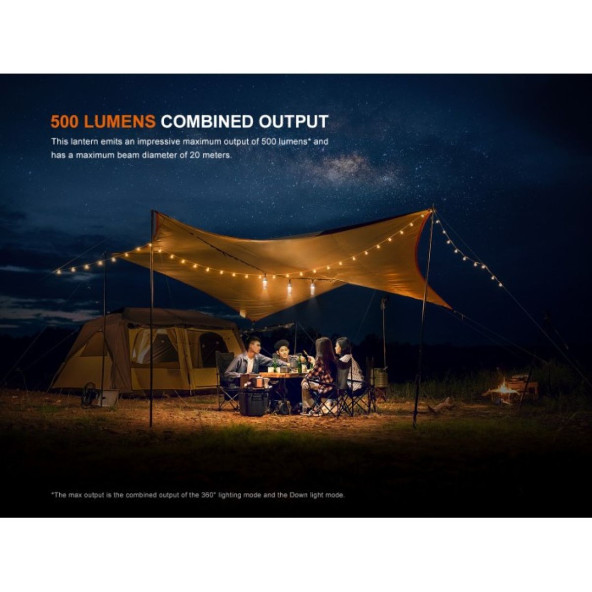 Fenix CL22R 500 Lumen Camping Lantern