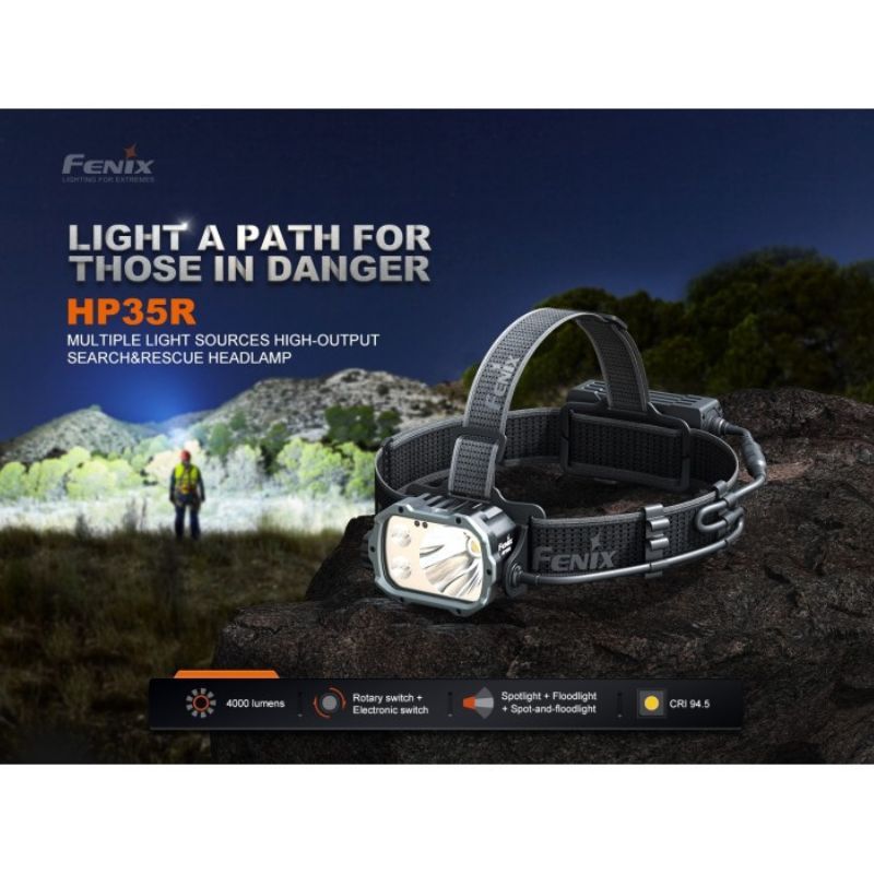 Fenix HP35R XHP70 4000 Lumen Headlamp
