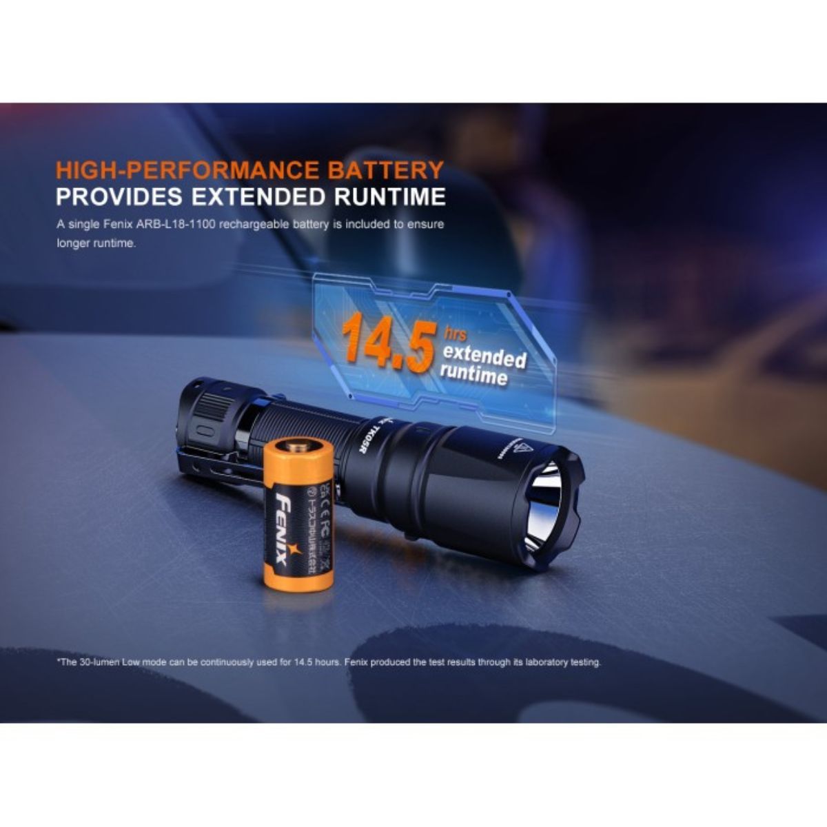 Finex TK05R Osram 1000 Lumen Flashlight