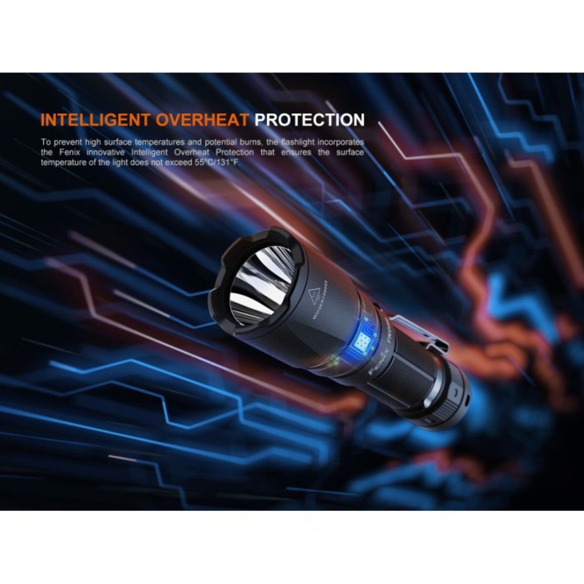 Finex TK05R Osram 1000 Lumen Flashlight