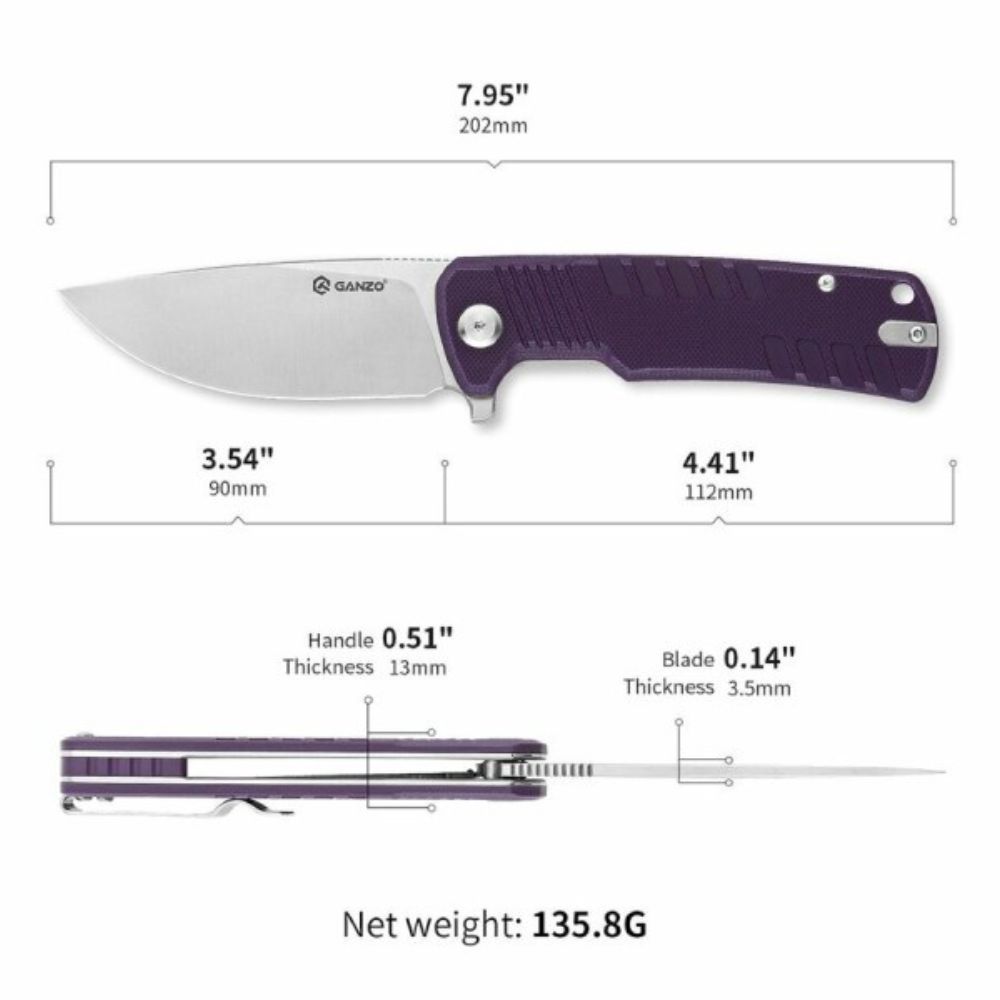 Ganzo G769 G10 Folding Knife