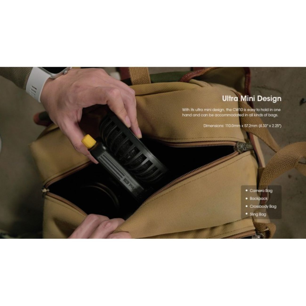 Nitecore CW10 CineWind Portable Fan