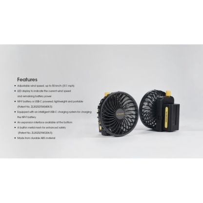 Nitecore CW10 CineWind Portable Fan