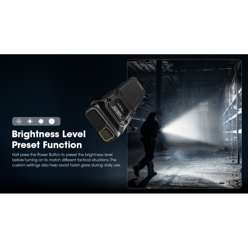 Nitecore EDC23 NiteLab UHi 2500 Lumen Flashlight