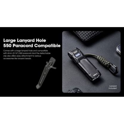 Nitecore EDC23 NiteLab UHi 2500 Lumen Flashlight
