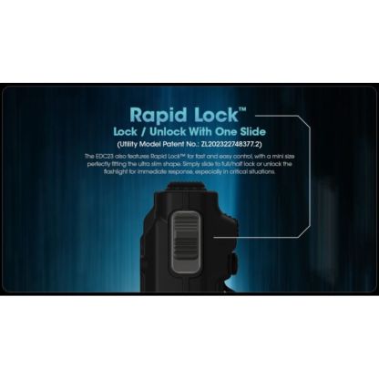 Nitecore EDC23 NiteLab UHi 2500 Lumen Flashlight
