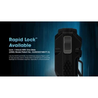 Nitecore EDC29 NiteLab UHi2 6500 Lumen Flashlight