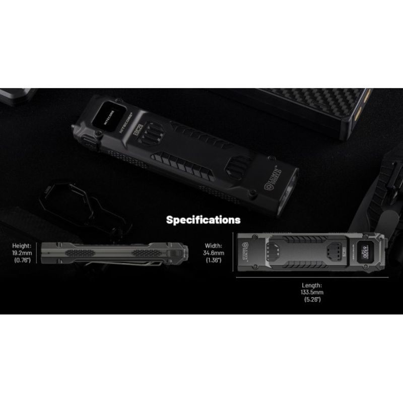 Nitecore EDC29 NiteLab UHi2 6500 Lumen Flashlight
