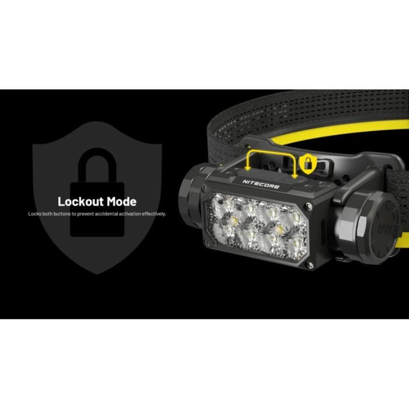 Nitecore HC65 UHE 8x NiteLab UHE LED 2000 Lumens Headlamp
