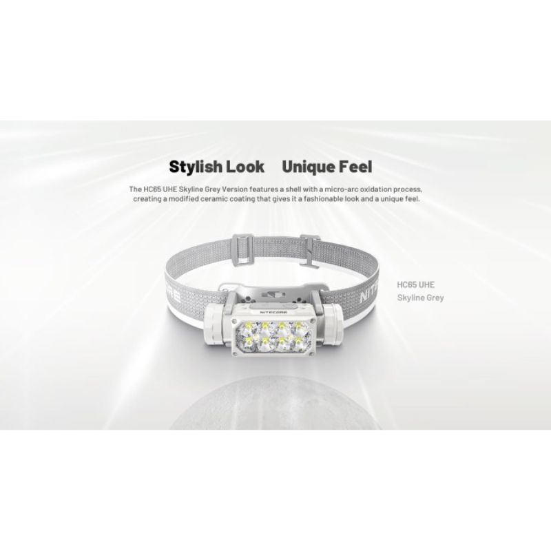 Nitecore HC65 UHE 8x NiteLab UHE LED 2000 Lumens Headlamp