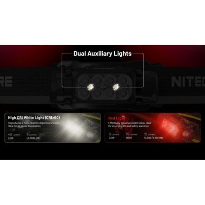 Nitecore HC65 UHE 8x NiteLab UHE LED 2000 Lumens Headlamp